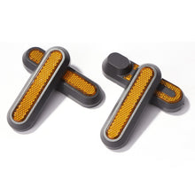 Učitajte sliku u preglednik galerije, Set ukrasnih školjki V2 s reflektirajućom elementom (4kom) za Xiaomi električne romobile novije generacije (4, 4 Lite, 4 Pro)