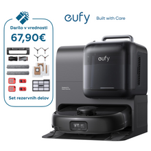 Učitajte sliku u preglednik galerije, Anker Eufy Omni E28 robotski usisavač sa stanicom za pražnjenje