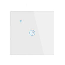 Učitajte sliku u preglednik galerije, Pametni zidni prekidač za svjetlo jednostruki bijeli