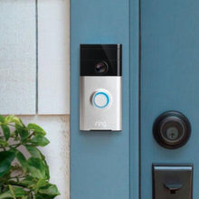 Učitajte sliku u preglednik galerije, Ring Video Doorbell Generacija 2 video zvono s kamerom Satin Nickel