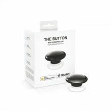 Učitajte sliku u preglednik galerije, Fibaro The Button bežični prekidač crne boje HomeKit