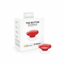 Učitajte sliku u preglednik galerije, Fibaro The Button bežični prekidač crvene boje HomeKit