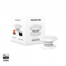 Učitajte sliku u preglednik galerije, Fibaro The Button bežični prekidač bijele boje Z-Wave