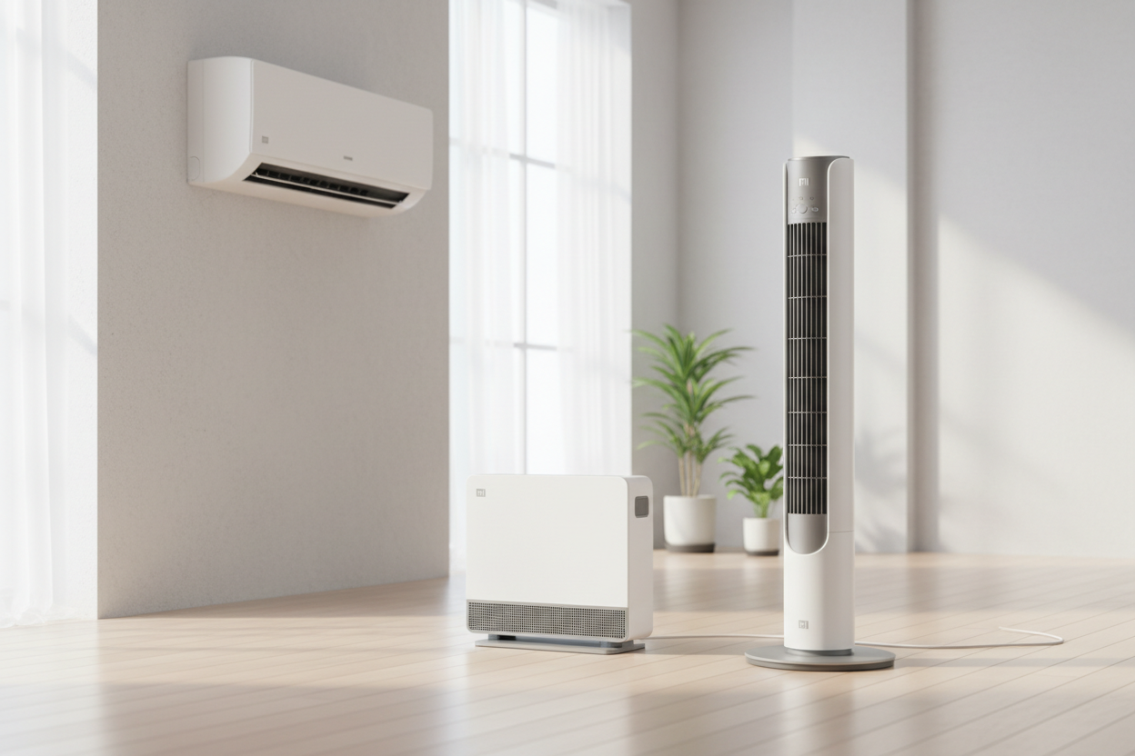 Ventilatori, klima uređaji i grijalice