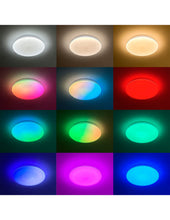 Učitajte sliku u preglednik galerije, KSIX, Boreal SmartLED stropna svjetiljka, RGBIC + CCT, promjer 38,5 cm, 5.600 lm
