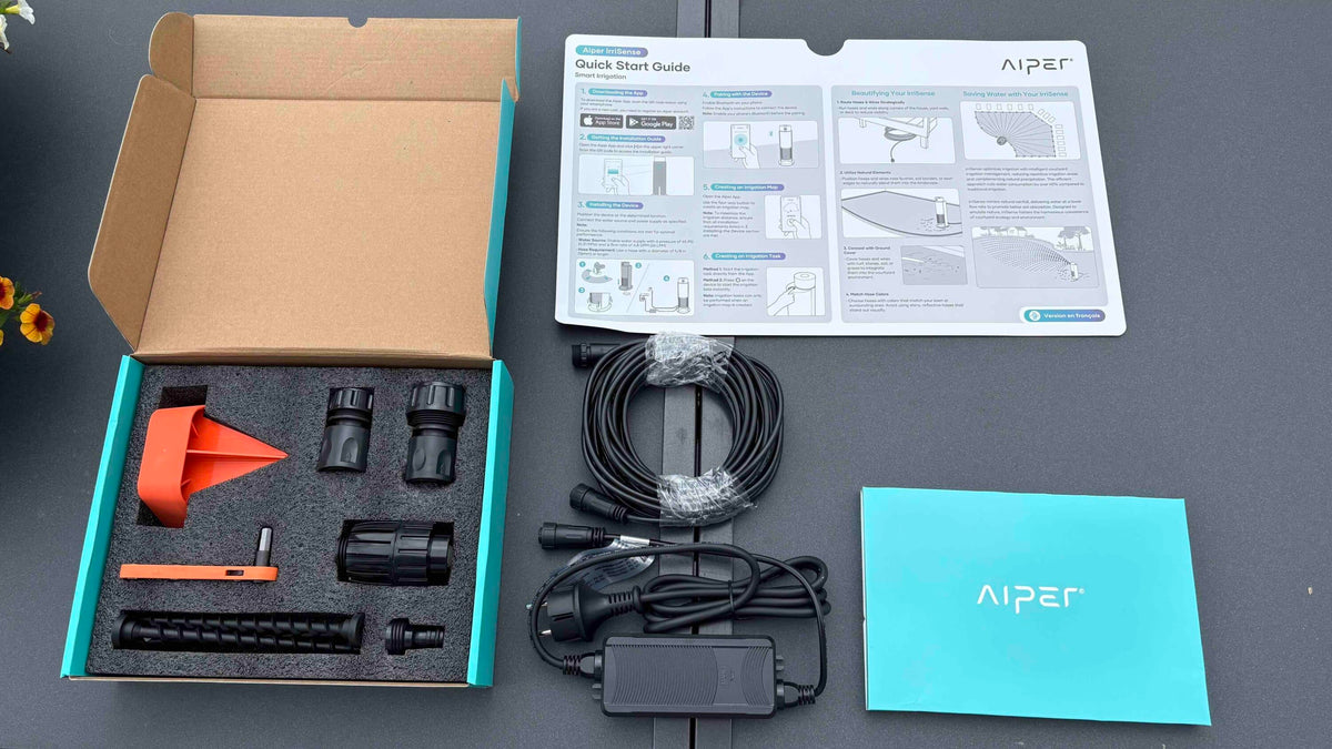 Aiper IrriSense 2 pametna vrtna prskalica - Paket