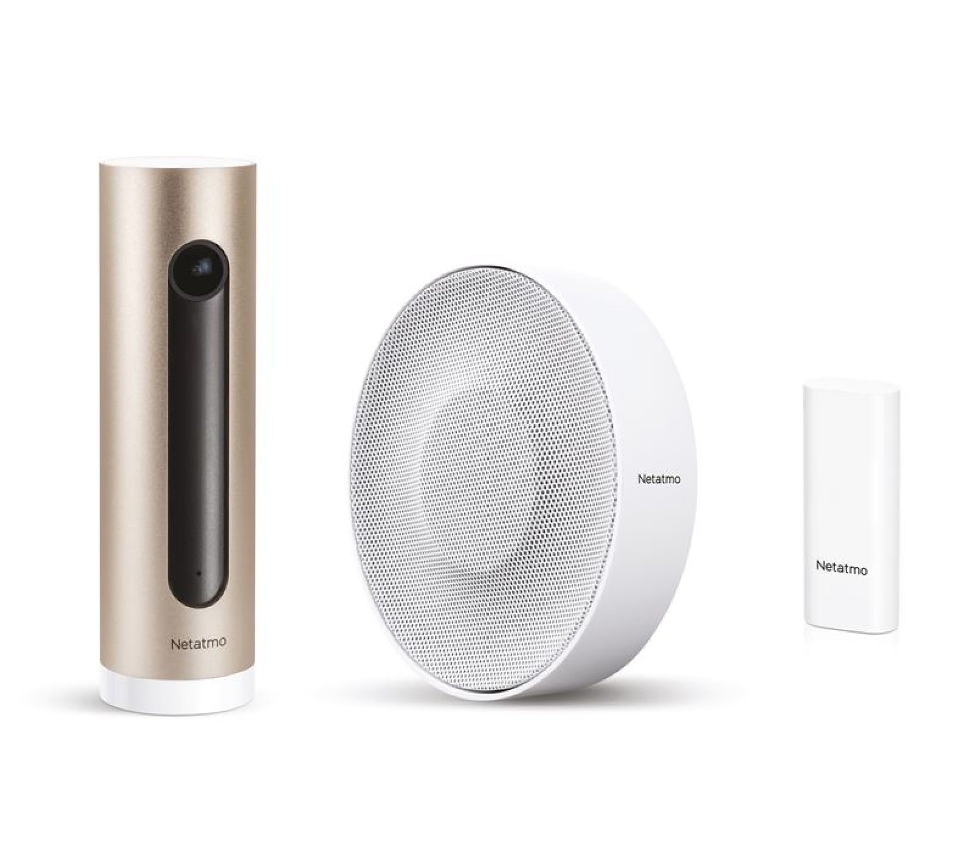 Netatmo Smart Alarm System - Indoor Camera + Sirena Senzori Za Vrata I Prozore Nadzorna Kamera