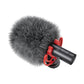 Mikrofon BOYA BY-MM1 AI, žičani, USB C, 3.5 mm, Pop filter, crni