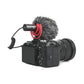 Mikrofon BOYA BY-MM1 AI, žičani, USB C, 3.5 mm, Pop filter, crni