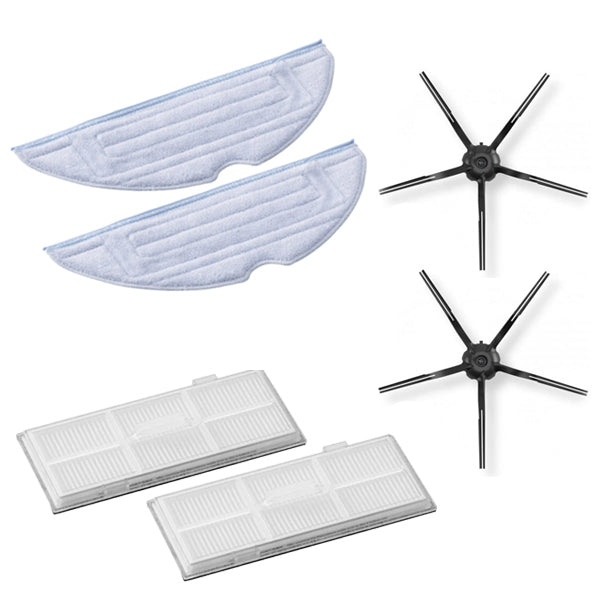 Set rezervnih dijelova za Roborock S7, S8, S8+, crne boje