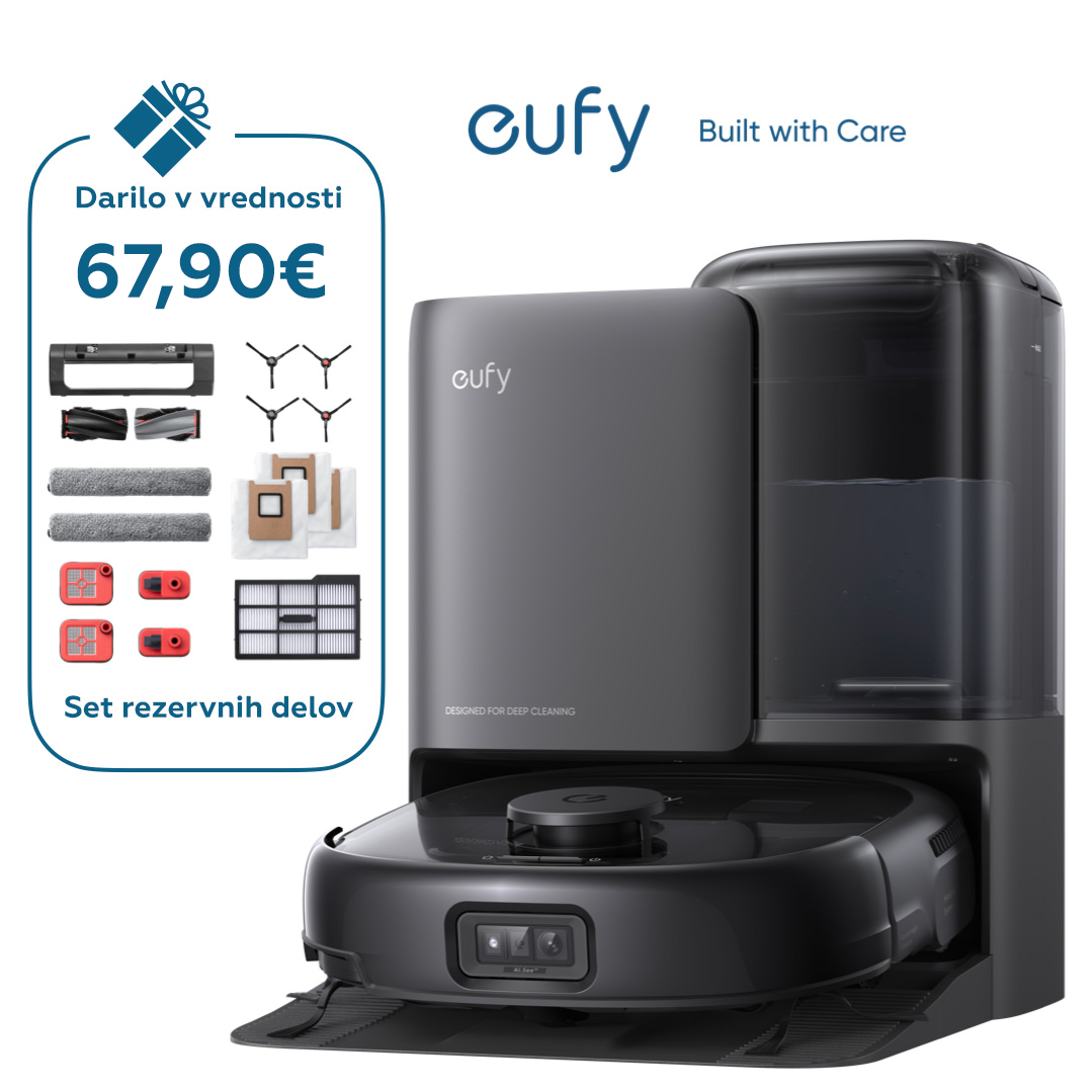 Anker Eufy Omni E25 robotski usisavač sa stanicom za pražnjenje