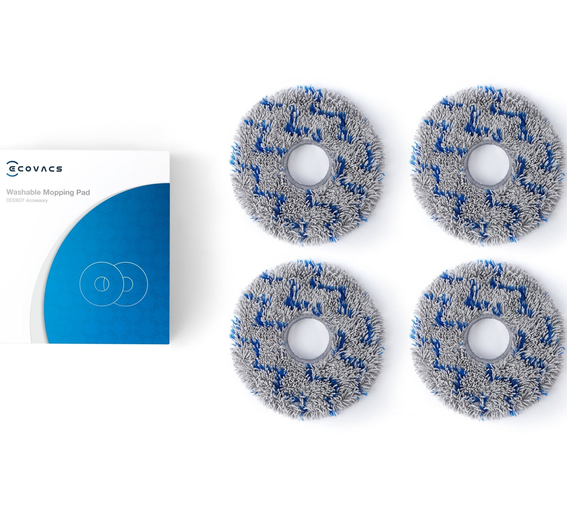 Ecovacs Viekratne Krpice Za X1 Omni I T10 Turbo Robotski Usisava Set Odravanje