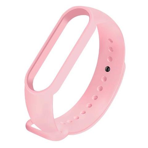 Silikonski remen/narukvica za Mi Band 5 i Mi Band 6 boja svijetlo roza