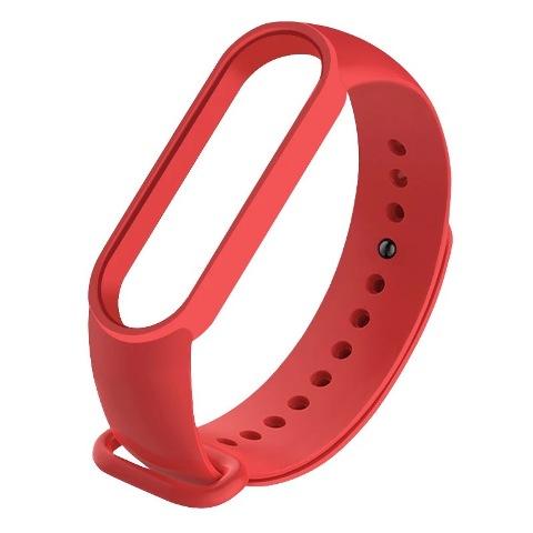 Silikonski remen/narukvica za Mi Band 5 i Mi Band 6 crvene boje