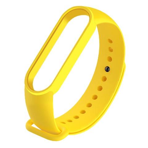 Silikonski remen/narukvica za Mi Band 5 i Mi Band 6 žute boje