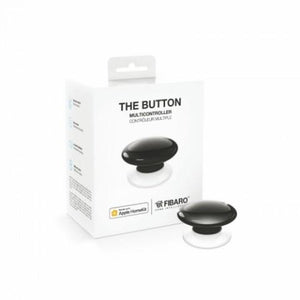 Fibaro The Button bežični prekidač crne boje HomeKit